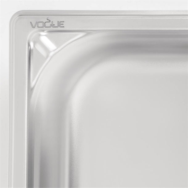 Vogue Heavy Duty Stainless Steel 1-3 Gastronorm Pan 65mm