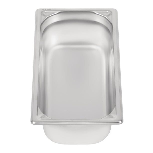 Vogue Heavy Duty Stainless Steel 1-3 Gastronorm Pan 65mm