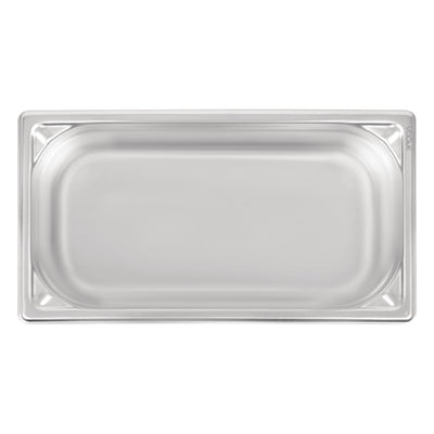 Vogue Heavy Duty Stainless Steel 1-3 Gastronorm Pan 100mm