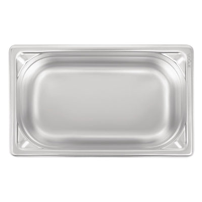 Vogue Heavy Duty Stainless Steel 1-4 Gastronorm Pan 100mm