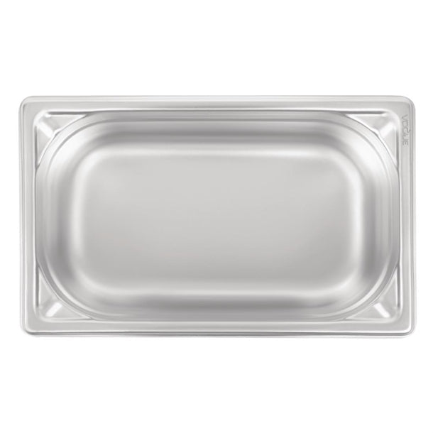 Vogue Heavy Duty Stainless Steel 1-4 Gastronorm Pan 100mm