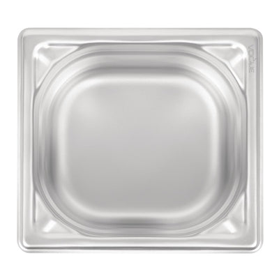 Vogue Heavy Duty Stainless Steel 1-6 Gastronorm Pan 100mm