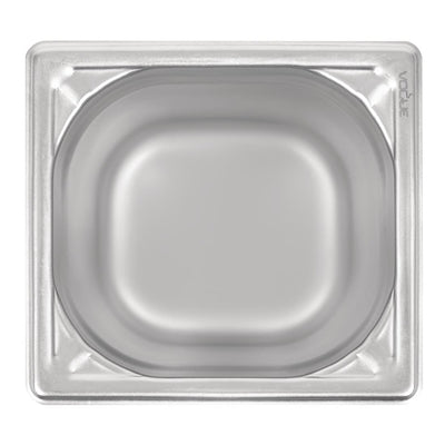 Vogue Heavy Duty Stainless Steel 1-6 Gastronorm Pan 200mm