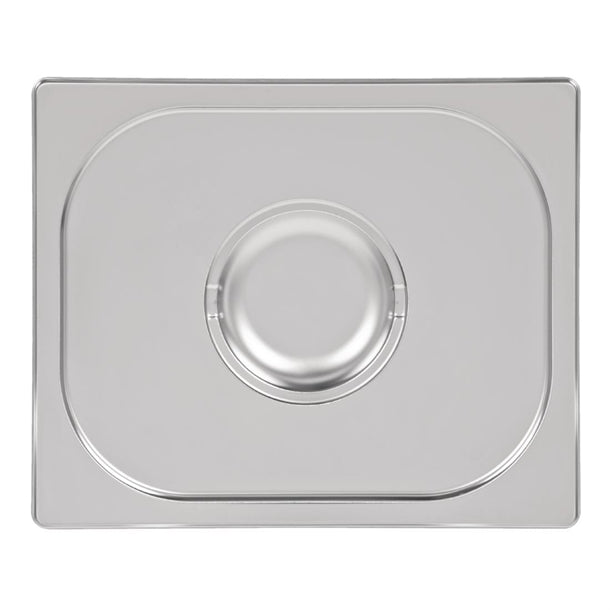 Vogue Heavy Duty Stainless Steel 1-2 Gastronorm Pan Lid