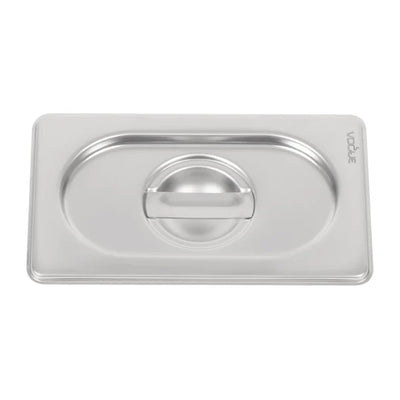 Vogue Heavy Duty Stainless Steel 1-9 Gastronorm Pan Lid