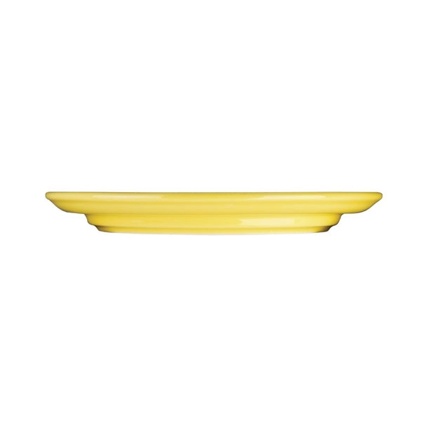Kristallon Heritage Raised Rim Plates Yellow 205mm (Pack of 4)