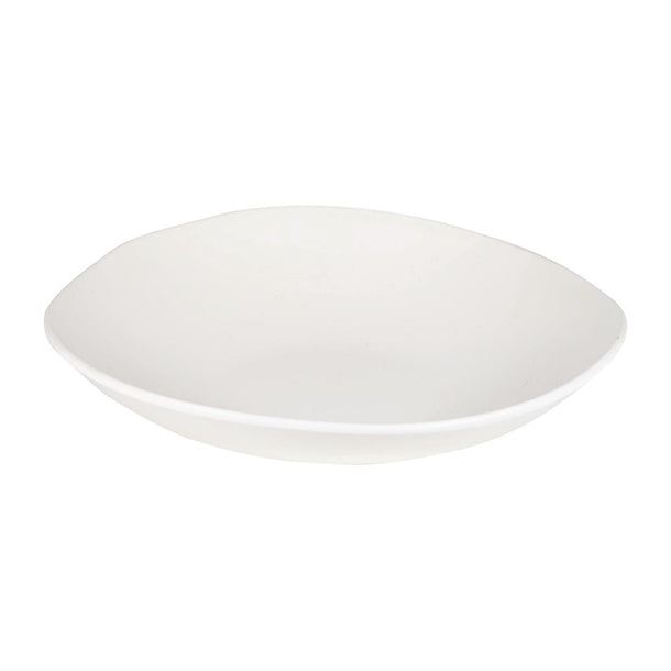 Churchill Alchemy Buffet Melamine Trace Bowls White 320mm (Pack of 4)