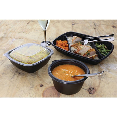 Fastpac Small Round Food Containers 375ml - 13oz (Pack of 500)