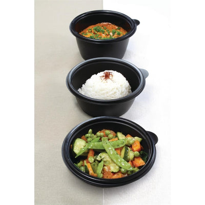 Fastpac Small Round Food Containers 375ml - 13oz (Pack of 500)