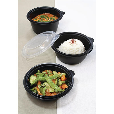 Fastpac Small Round Food Containers 375ml - 13oz (Pack of 500)