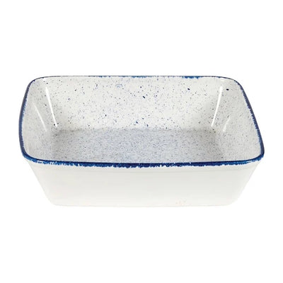Churchill Stonecast Hints Square Baking Dishes Indigo Blue 250mm (Pack of 6)