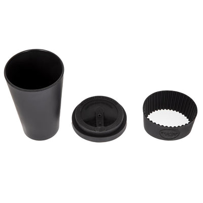 Ecoffee Cup Bamboo Reusable Coffee Cup Kerr & Napier Black 14oz
