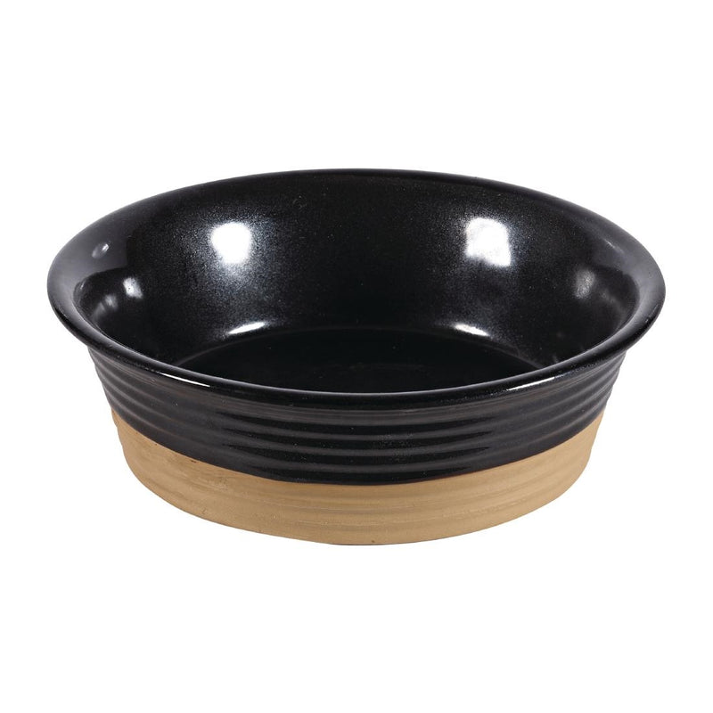 Churchill Black Igneous Stoneware Ramekin 90mm (Pack of 6)