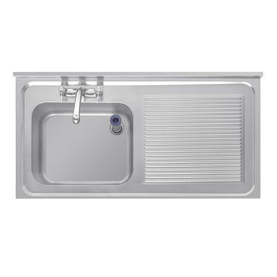 Vogue Single Sink Right Hand Drainer 1200mm