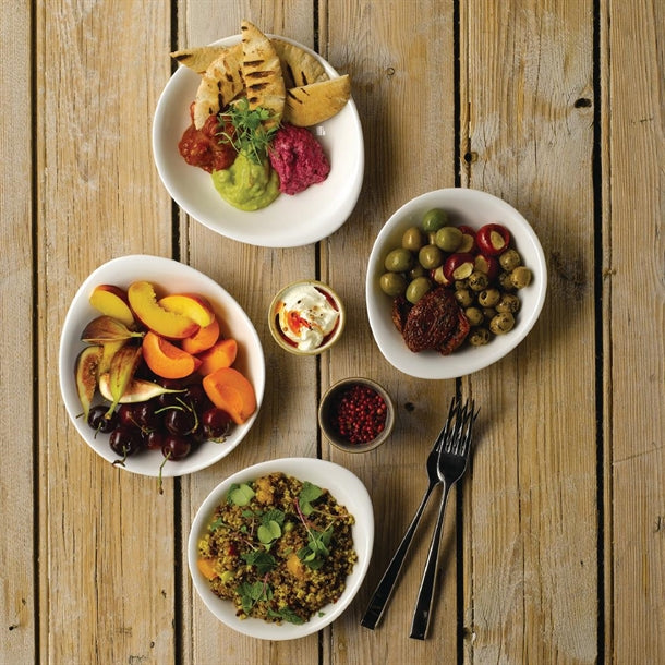 Churchill Bit on the Side Round Dish White 185mm (Pack of 12)