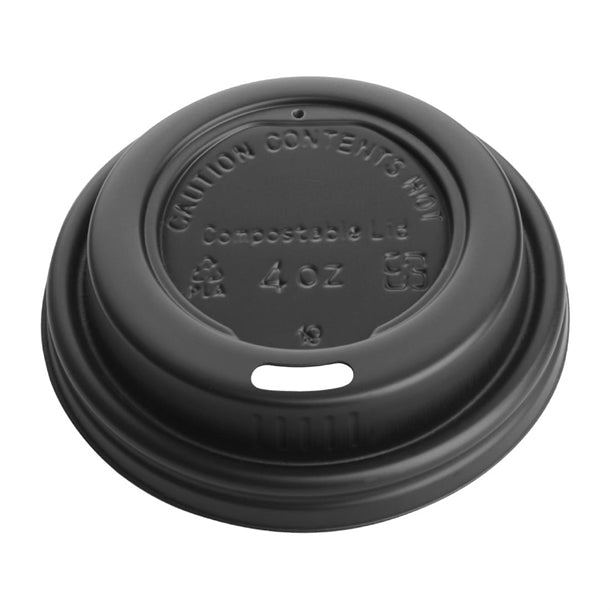 Fiesta Green Compostable Espresso Cup Lids 113ml - 4oz (Pack of 50)