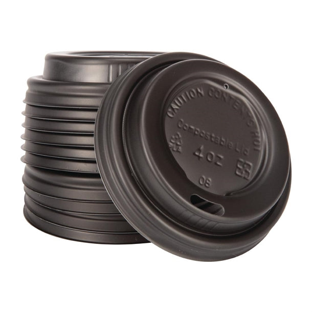Fiesta Green Compostable Espresso Cup Lids 113ml - 4oz (Pack of 1000)
