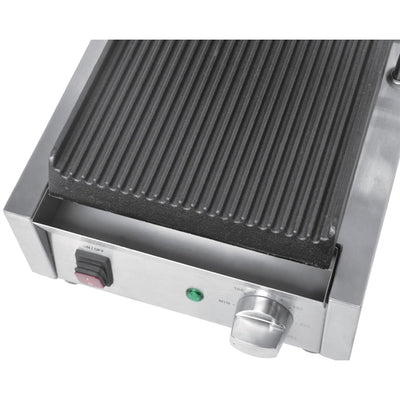 Buffalo Bistro Ribbed Contact Grill