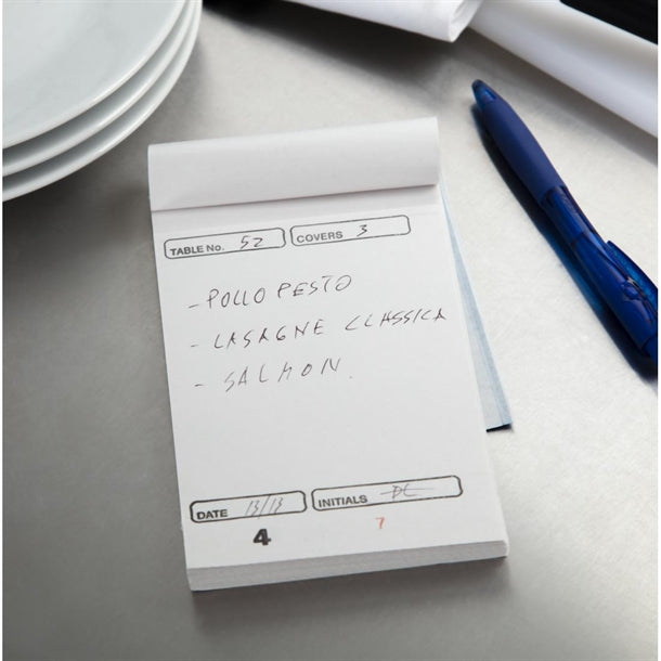 Restaurant Waiter Pads Duplicate Large (Pack of 50)