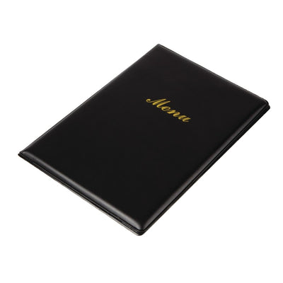 Olympia PVC Menu Cover Black A4