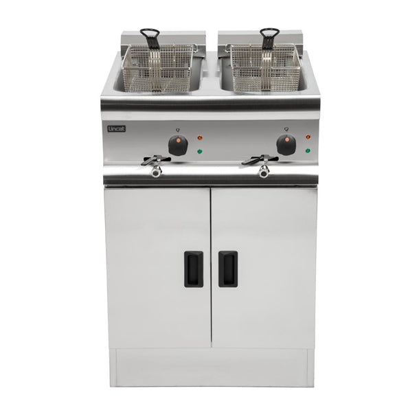 Lincat Twin Tank Twin Basket Free Standing Electric Fryer J18