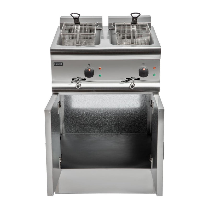 Lincat Twin Tank Twin Basket Free Standing Electric Fryer J18