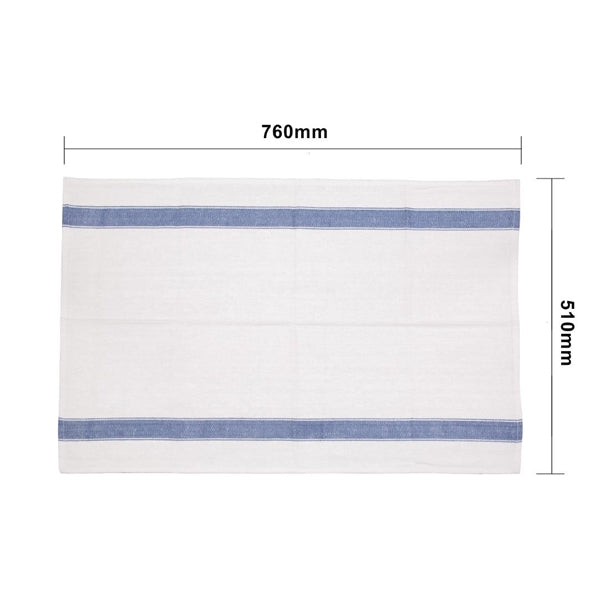 Vogue Heavy Blue Tea Towel
