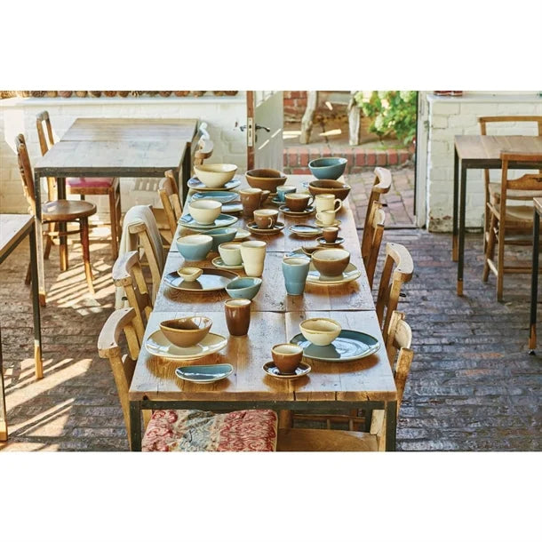 Olympia Kiln Cappuccino Saucer Sandstone 160mm (Pack of 6)