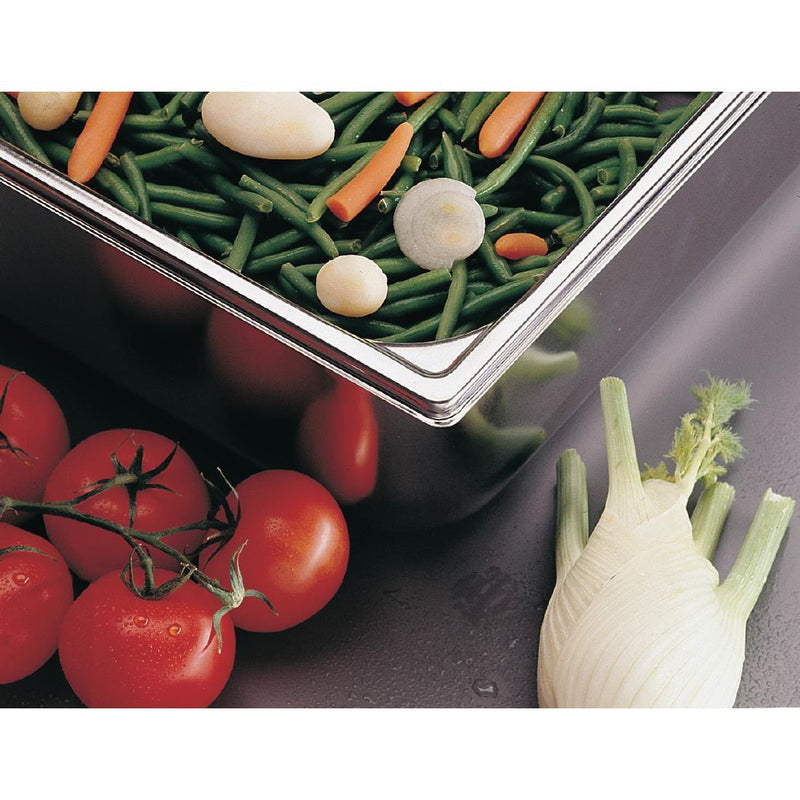 Matfer Bourgeat Stainless Steel 2-3 Gastronorm Pan 100mm