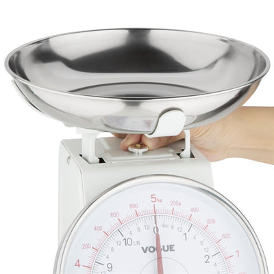 Vogue Weighstation Large Kitchen Scale 5kg