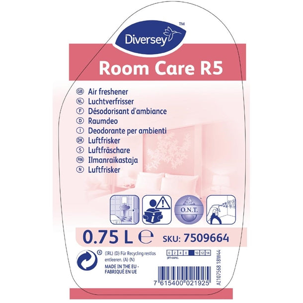 Room Care R5 Air Freshener Spray Ready To Use 750ml (6 Pack)