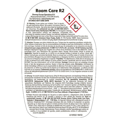 Room Care R2 Hard Surface Cleaner and Disinfectant Ready To Use 750ml (6 Pack)