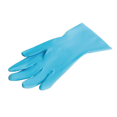 Mapa Vital LIQUID-PROOF LIGHT-DUTY Janitorial Gloves Blue