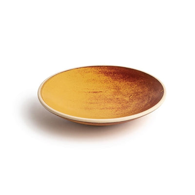Olympia Canvas Shallow Tapered Bowl Sienna Rust 200mm (Pack of 6)
