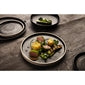 Olympia Canvas Coupe Bowl Delhi Black 230mm (Pack of 6)