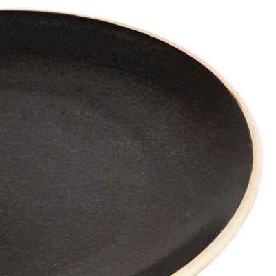 Olympia Canvas Concave Plate Delhi Black 270mm (Pack of 6)