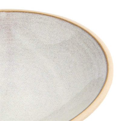Olympia Canvas Shallow Tapered Bowl Murano White 200mm (Pack of 6)
