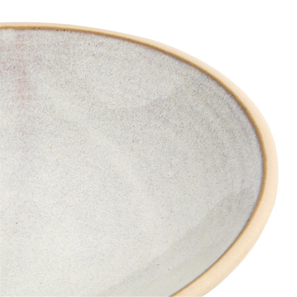 Olympia Canvas Shallow Tapered Bowl Murano White 200mm (Pack of 6)