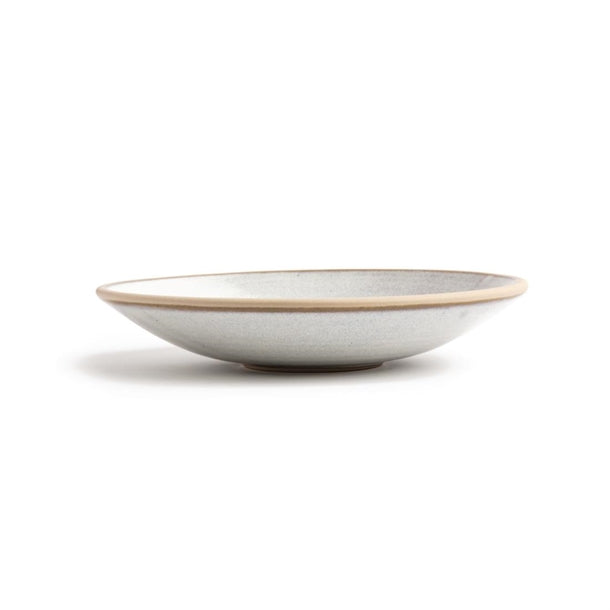 Olympia Canvas Shallow Tapered Bowl Murano White 200mm (Pack of 6)
