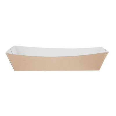 Colpac Compostable Kraft Food Trays Large 220mm (Pack of 250)