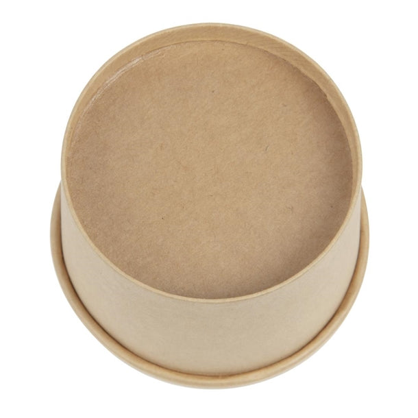 Colpac Recyclable Kraft Microwavable Soup Cups 225ml - 8oz (Pack of 500)