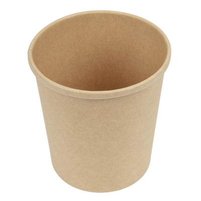 Colpac Recyclable Kraft Microwavable Soup Cups 450ml - 16oz (Pack of 500)