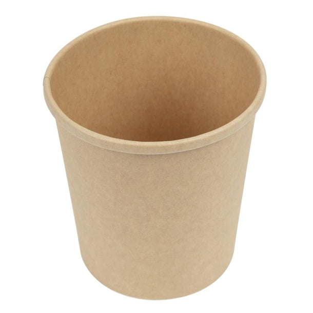 Colpac Recyclable Kraft Microwavable Soup Cups 450ml - 16oz (Pack of 500)