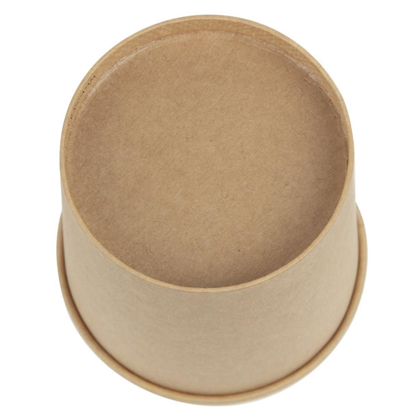 Colpac Recyclable Kraft Microwavable Soup Cups 450ml - 16oz (Pack of 500)