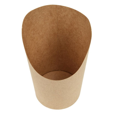 Colpac Recyclable Kraft Wrap Scoops (Pack of 1000)