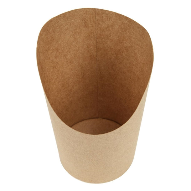 Colpac Recyclable Kraft Wrap Scoops (Pack of 1000)