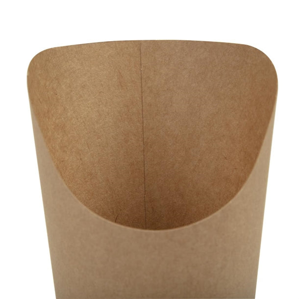 Colpac Recyclable Kraft Wrap Scoops (Pack of 1000)