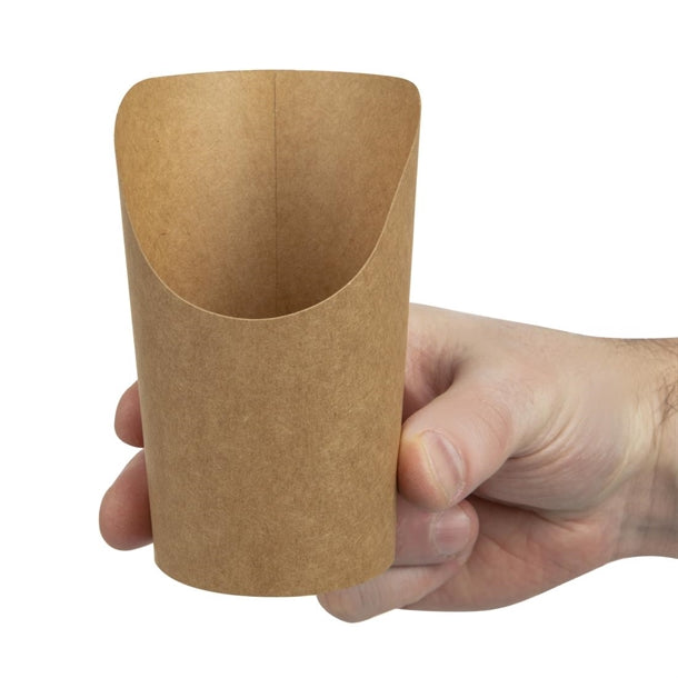 Colpac Recyclable Kraft Wrap Scoops (Pack of 1000)