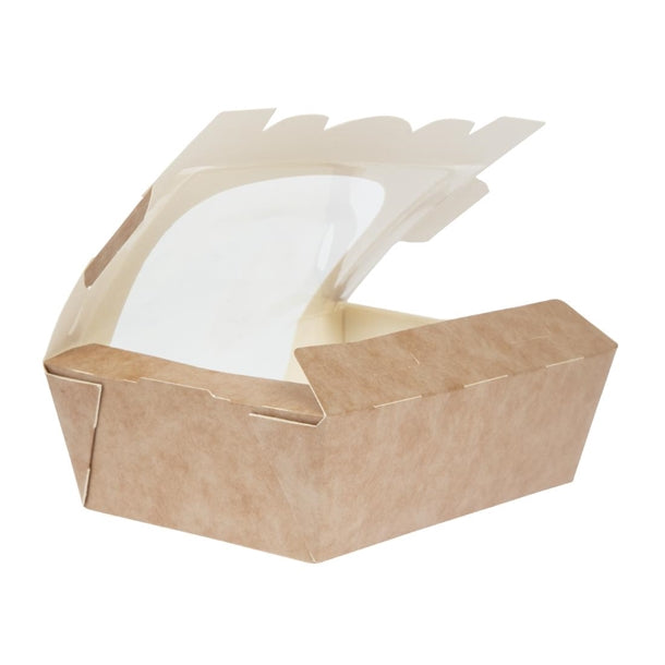 Colpac Zest Compostable Kraft Medium Salad Box 825ml-29oz (Pack of 250)