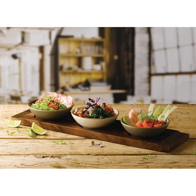 Churchill Alchemy Wood Single Handled Boards 177 x 142mm (Pack of 4)